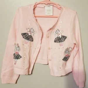 Bonnie Jean Girls pink sweater🎉